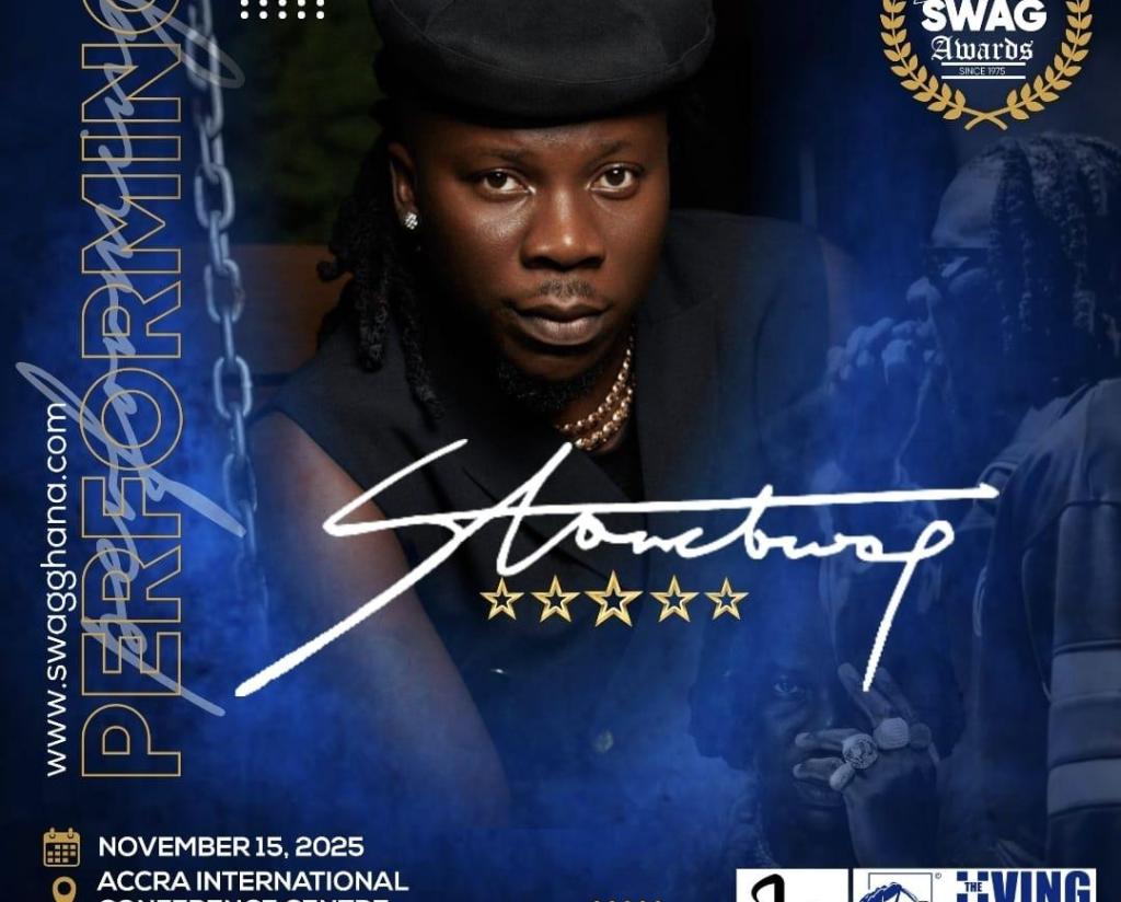 SWAG Awards : Stonebwoy Set to Ignite Golden Jubilee event with a Blowout Performance.